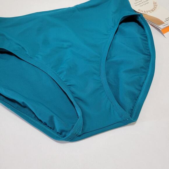 Coco Reef Contours High-Waist Bikini Bottoms Teal Cove NWT Size Small - Picture 6 of 10